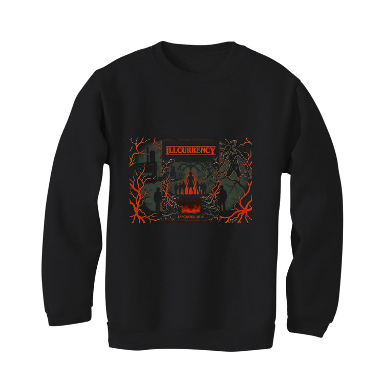 Stranger Things x Nike Air Foamposite One Matching T-Shirt, Sweatshirts & Hoodies Black T-Shirt (ill Strange)| illcurrency