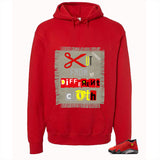 Matching hoodie, same design