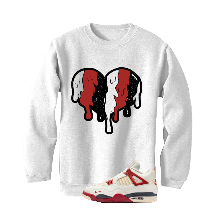 Nigel Sylvester x Air Jordan 4 Brick After Brick Matching T-Shirt, Sweatshirts, & Hoodies White T-Shirt (Heart)| illcurrency