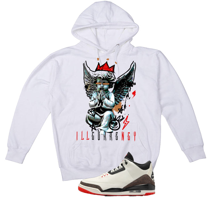 Air Jordan 3 OG World’s Best Dad Matching T-Shirt, Sweatshirts, & Hoodies White T-Shirt (Graffiti Angel)| illcurrency