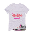 Air Jordan 4 Comic Matching T-Shirt White T-Shirt (Be Humble)| illcurrency