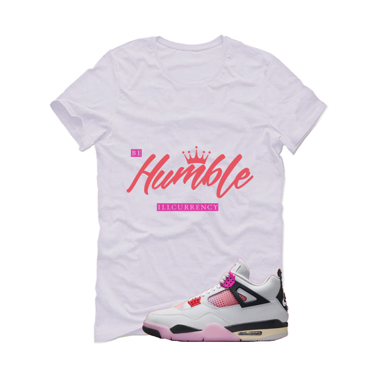 Air Jordan 4 Comic Matching T-Shirt White T-Shirt (Be Humble)| illcurrency