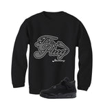 Air Jordan 4 Black Cat Matching T-Shirt, Sweatshirts & Hoodies Black T-Shirt (The Plug)| illcurrency