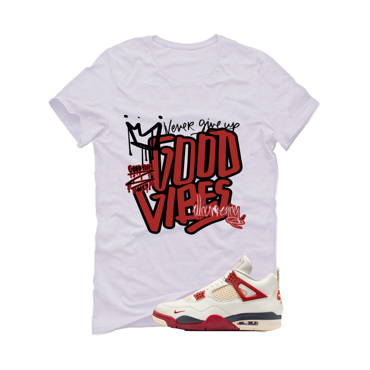 Nigel Sylvester x Air Jordan 4 Brick After Brick Matching T-Shirt, Sweatshirts, & Hoodies White T-Shirt (Good Vibez)| illcurrency