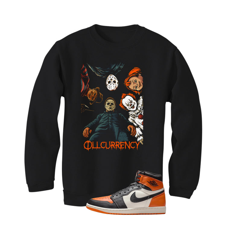 Air Jordan 1 High OG Shattered Backboard Black Sweatshirt