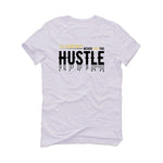Air Jordan 11 Gratitude | ILLCURRENCY White T-Shirt (Never stop the hustle)