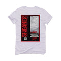 Air Jordan 13 Wolf Grey - White T-Shirt (SNEAKERS COLLECTOR)