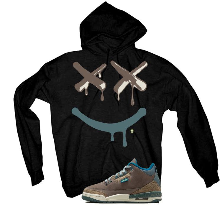 Air Jordan 3 GS We Outside Matching T-Shirt, Sweatshirts & Hoodies Black T-Shirt (Happy Drip)| illcurrency