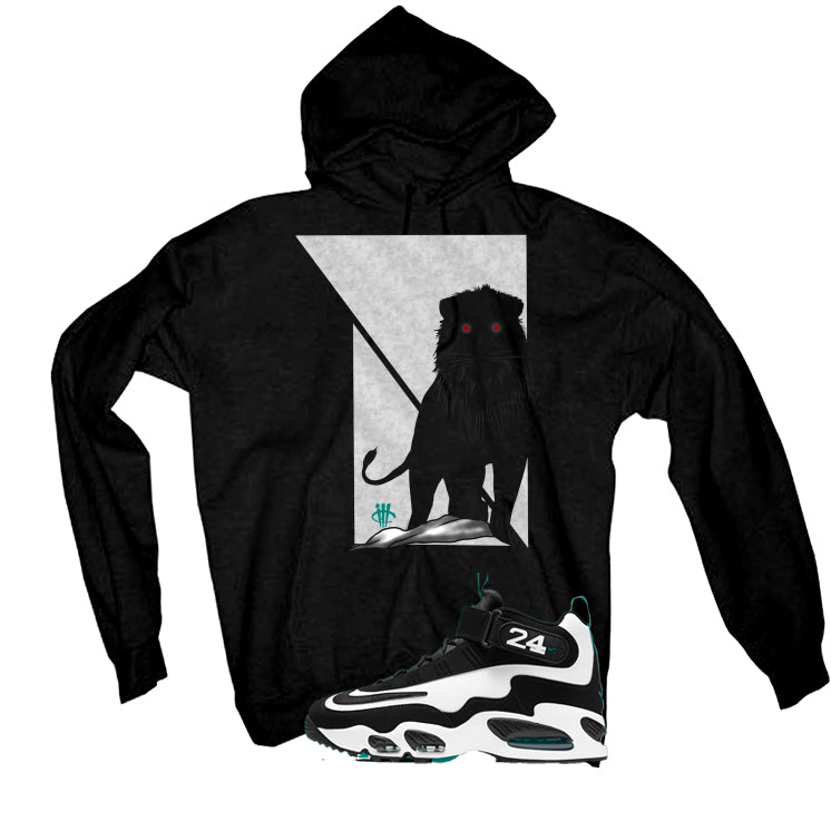 Nike Air Griffey Max 1 Freshwater Matching T-Shirt, Sweatshirts, & Hoodies Black T-Shirt (Lion)| illcurrency