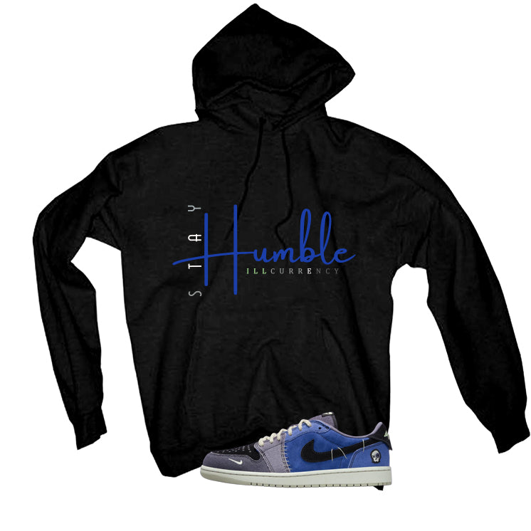 Air Jordan 1 Low OG Voodoo Alternate Matching T-Shirt, Sweatshirts & Hoodies Black T-Shirt (Stay Humble)| illcurrency