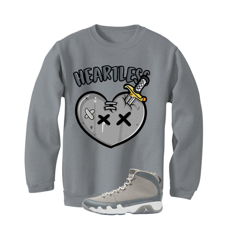 Air Jordan 9 Cool Grey Grey T-Shirt (Heartless)| illcurrency