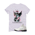 Air Jordan 5 OG 35th Anniversary Matching T-Shirt, Sweatshirts & Hoodies White T-Shirt (Graffiti Angel)| illcurrency