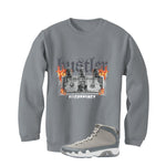 Air Jordan 9 Cool Grey Grey T-Shirt (See No Evil Hustler)| illcurrency