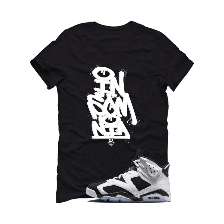 Air Jordan 6 Oreo Matching T-Shirt Black T-Shirt (Insomnia)| illcurrency