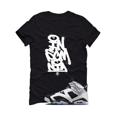 Air Jordan 6 Oreo Matching T-Shirt Black T-Shirt (Insomnia)| illcurrency