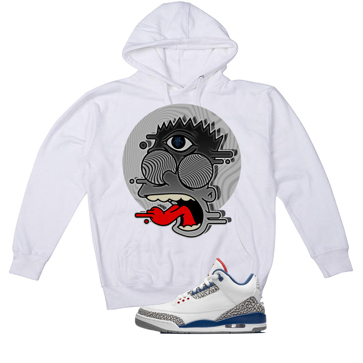 Air Jordan 3 True Blue Matching T-Shirt White T-Shirt (Blinded)| illcurrency