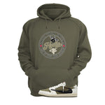 Travis Scott x Air Jordan 1 Low OG | illcurrency Military Green T-Shirt (Haters Catch Up)