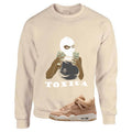 Air Jordan 4 WMNS Cozy Girl Matching T-Shirt, Sweatshirts & Hoodies Tan T-Shirt (Toxica)