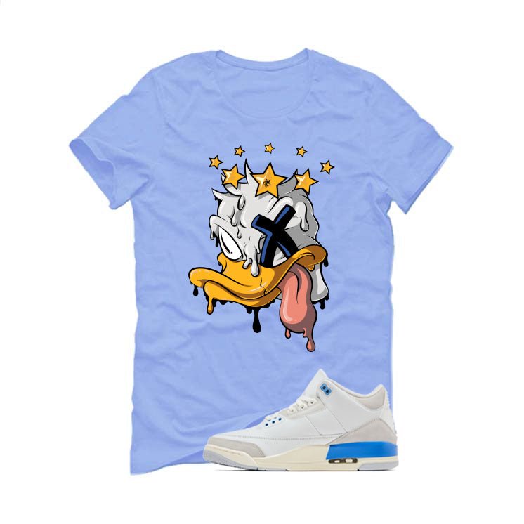 Air Jordan 3 Lucky Shorts Carolina Blue T-Shirt (Ducked)| illcurrency