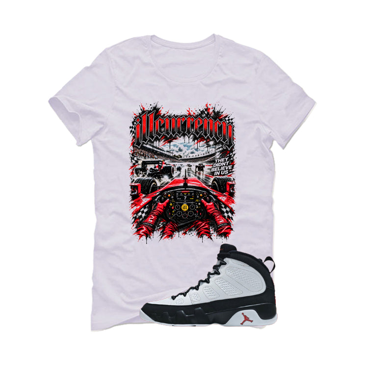 Air Jordan 9 OG Space Jam Matching T-Shirt illcurrency Racing