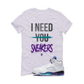 Air Jordan 5 OG Grape White T-Shirt (I Need You Sneakers)| illcurrency