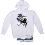Matching hoodie, same design