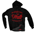 Air Jordan 12 Bloodline Matching T-Shirt, Sweatshirts, & Hoodies Black T-Shirt (The dream is free)