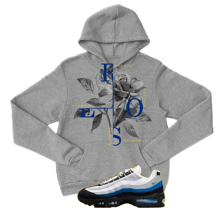 Nike Air Max 95 Big Bubble Wolverine Matching T-Shirt, Sweatshirts, & Hoodies Grey T-Shirt (Roses)| illcurrency