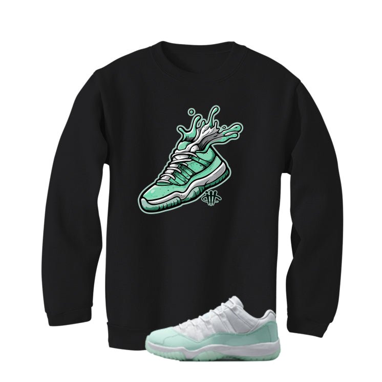 Air Jordan 11 Low WMNS Igloo Black T-Shirt (Splash Shoe)| illcurrency
