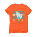 Nike Dunk Low “Miami Dolphins” | illcurrency Orange T-Shirt (Blessed not lucky)