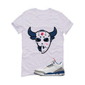 Air Jordan 3 True Blue Matching T-Shirt White T-Shirt (Jason Mask)| illcurrency