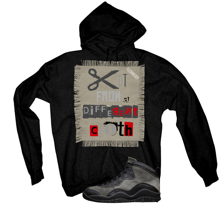 Air Jordan 10 Shadow Matching Hoodies Black