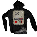 Air Jordan 10 Shadow Matching Hoodies Black