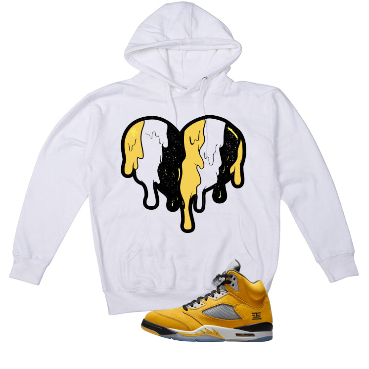 Air Jordan 5 Tokyo Matching T-Shirt, Sweatshirts & Hoodies White T-Shirt (Heart)| illcurrency