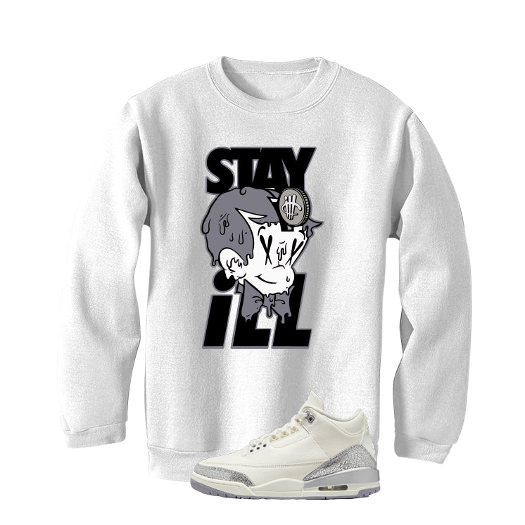 Air Jordan 3 WMNS Sail White T-Shirt (ILL RICHIE)| illcurrency