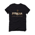 Jordan 1 Retro High OG Palomino - Black T-Shirt (F R I E N D S)