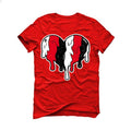 Air Jordan 8 “Playoffs” | illcurrency Red T-Shirt (Heart)
