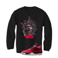 Air Jordan 4 Toro Bravo Matching T-Shirt, Sweatshirts, & Hoodies Black T-Shirt (illdussa)