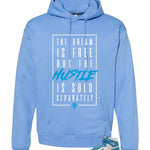 Air Jordan 1 High OG UNC Reimagined Carolina Blue T-Shirt (Dream is Free)| illcurrency