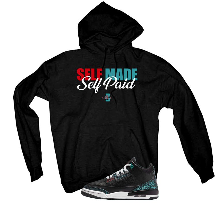 Air Jordan 3 GS Moto Black T-Shirt (Self Made Self Paid)| illcurrency