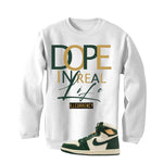 Air Jordan 1 High OG WMNS Fir Matching T-Shirt, Sweatshirts & Hoodies White T-Shirt (DOPE)| illcurrency
