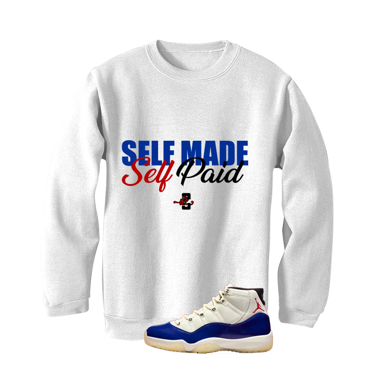 Air Jordan 11 Rare Air Matching T-Shirt, Sweatshirts & Hoodies White T-Shirt (Self Made Self Paid)| illcurrency