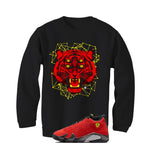 Air Jordan 14 Ferrari Black T-Shirt (Four Eyes)| illcurrency