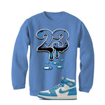 Air Jordan 1 High OG UNC Reimagined Carolina Blue T-Shirt (23)| illcurrency