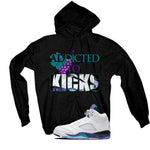 Air Jordan 5 OG Grape Black T-Shirt (addicted to kicks)| illcurrency
