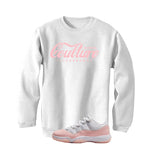 Air Jordan 11 Low WMNS Legend Pink White T-Shirt (Coulture)| illcurrency