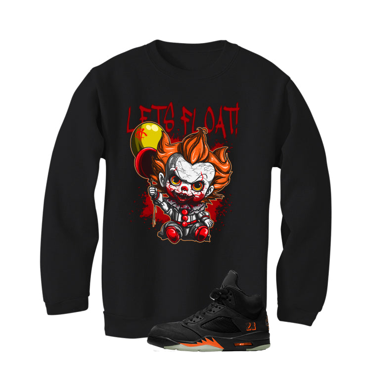 Air Jordan 5 Halloween Matching T-Shirt Lets Float!!