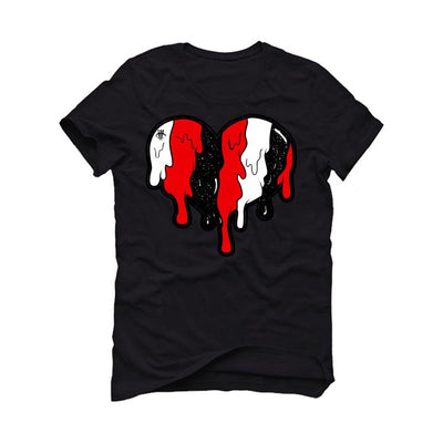 Air Jordan 14 “Black/White” | illcurrency Black T-Shirt (Heart)
