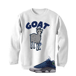 Air Jordan 13 Flint White T-Shirt (Goat)| illcurrency