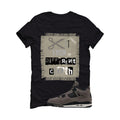 Air Jordan 4 Cave Stone Black T-Shirt
